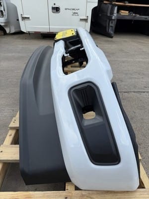 2023-2026 Ford F250 F350 Super Duty Oxford White Front Bumper Fog Light Hole OEM - photo 5