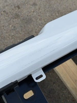 2023-2026 Ford F250 F350 Super Duty Oxford White Front Bumper Fog Light Hole OEM - photo 10