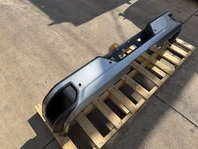 2020-2026 Chevy Silverado GMC 2500 3500 Sterling Silver Rear Bumper Sensor Holes - photo 3
