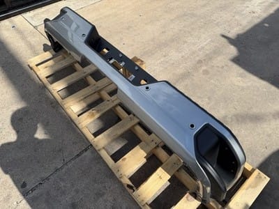 2020-2026 Chevy Silverado GMC 2500 3500 Sterling Silver Rear Bumper Sensor Holes - photo 4