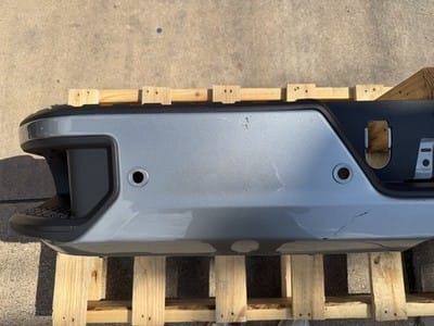 2020-2026 Chevy Silverado GMC 2500 3500 Sterling Silver Rear Bumper Sensor Holes - photo 7