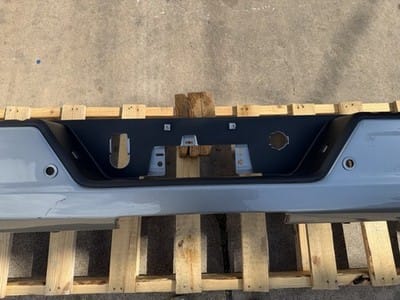 2020-2026 Chevy Silverado GMC 2500 3500 Sterling Silver Rear Bumper Sensor Holes - photo 8