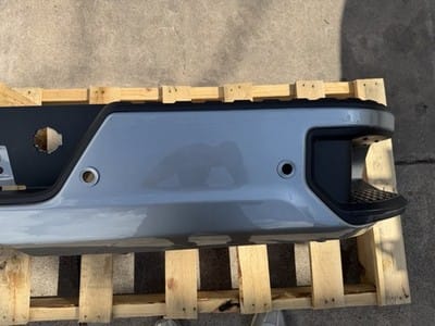 2020-2026 Chevy Silverado GMC 2500 3500 Sterling Silver Rear Bumper Sensor Holes - photo 9