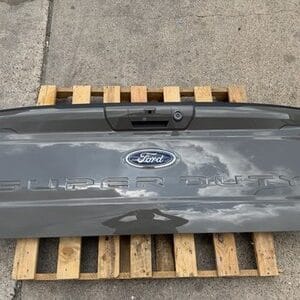 2023-2026 Ford F250 F350 Factory Tailgate Marsh Grey w/ Step & Camera Hole OEM - photo 1