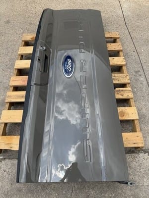 2023-2026 Ford F250 F350 Factory Tailgate Marsh Grey w/ Step & Camera Hole OEM - photo 7