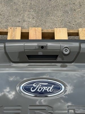 2023-2026 Ford F250 F350 Factory Tailgate Marsh Grey w/ Step & Camera Hole OEM - photo 14
