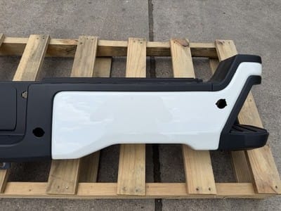 2023-2026 Ford F250 F350 Factory Painted Rear Bumper Star White Sensor Hole OEM - photo 6