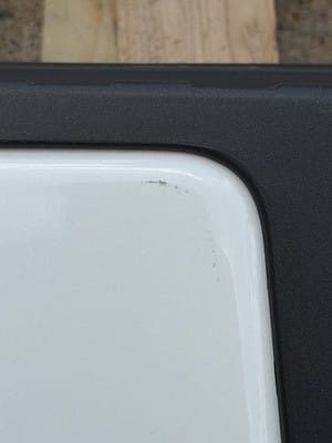 2023-2026 Ford F250 F350 Factory Painted Rear Bumper Star White Sensor Hole OEM - photo 10