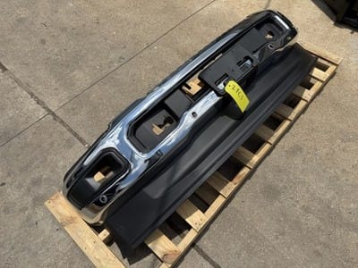2023-2026 Ford F250 F350 Factory Front Chrome Bumper Fog Light Slot Sensor Holes - photo 2