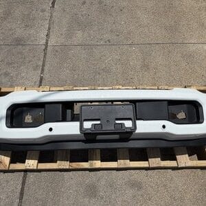 2023-2026 Ford F250 F350 Super Duty Star White Front Bumper w/ Fog Lights Sensor - photo 1