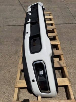 2023-2026 Ford F250 F350 Super Duty Star White Front Bumper w/ Fog Lights Sensor - photo 5