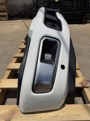 2023-2026 Ford F250 F350 Super Duty Star White Front Bumper w/ Fog Lights Sensor - photo 8