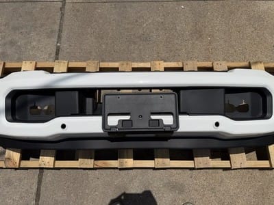 2023-2026 Ford F250 F350 Super Duty Star White Front Bumper w/ Fog Lights Sensor - photo 14