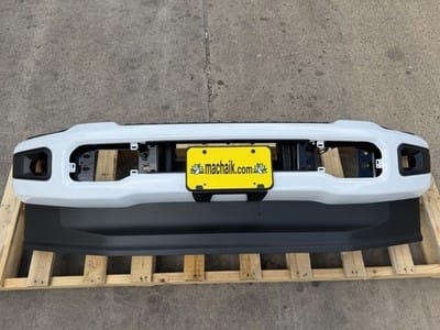 2023-2026 Ford F250 F350 Super Duty Oxford White Front Bumper Fog Light Hole OEM - photo 1