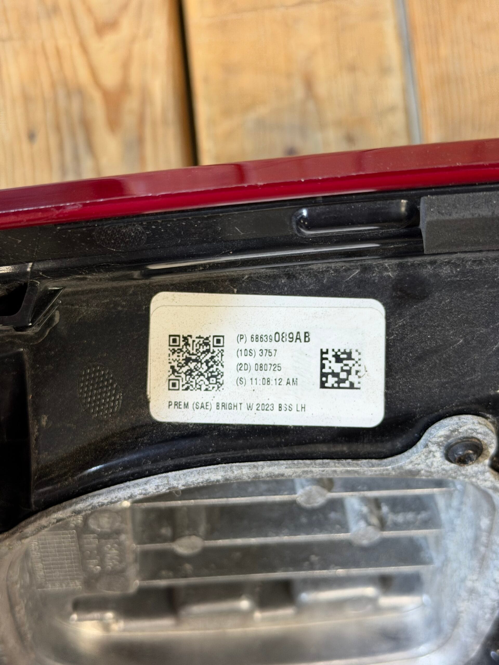 2019-2024 DODGE RAM 2500 3500 LED BLISS TAIL LIGHT LEFT HAND DRIVERS OEM - Image 9
