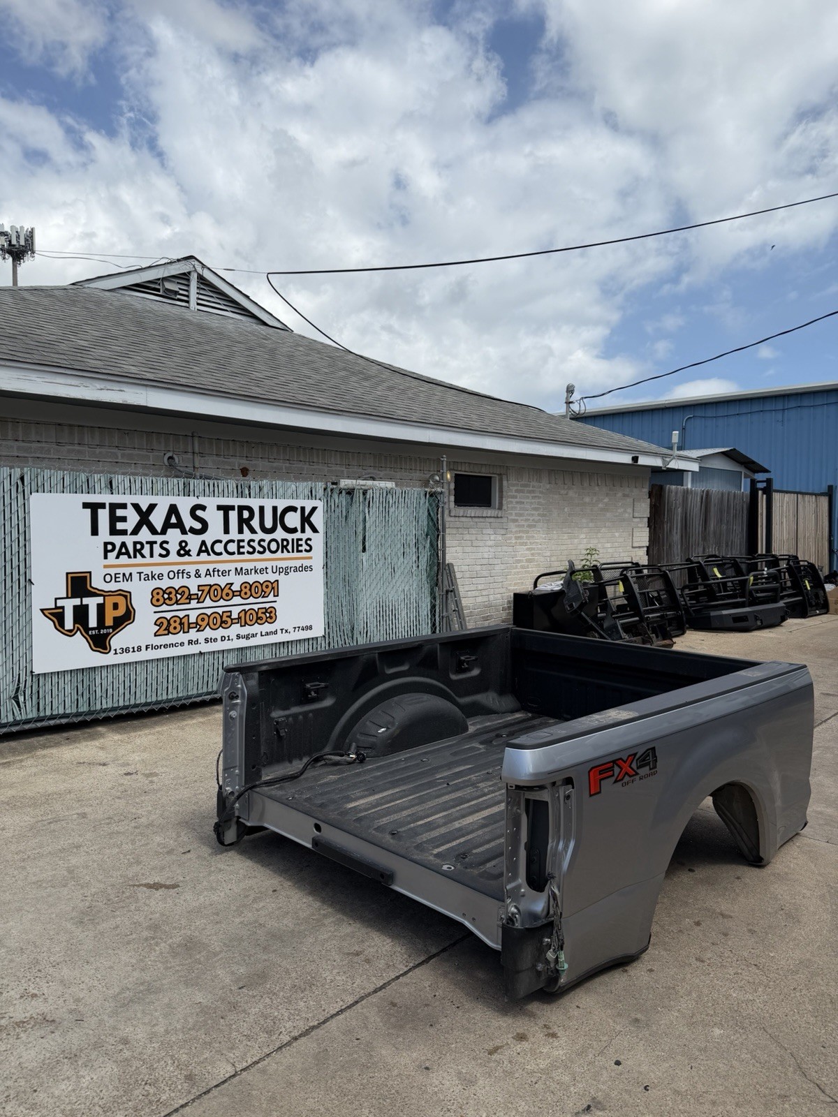 Ford F250 truck bed