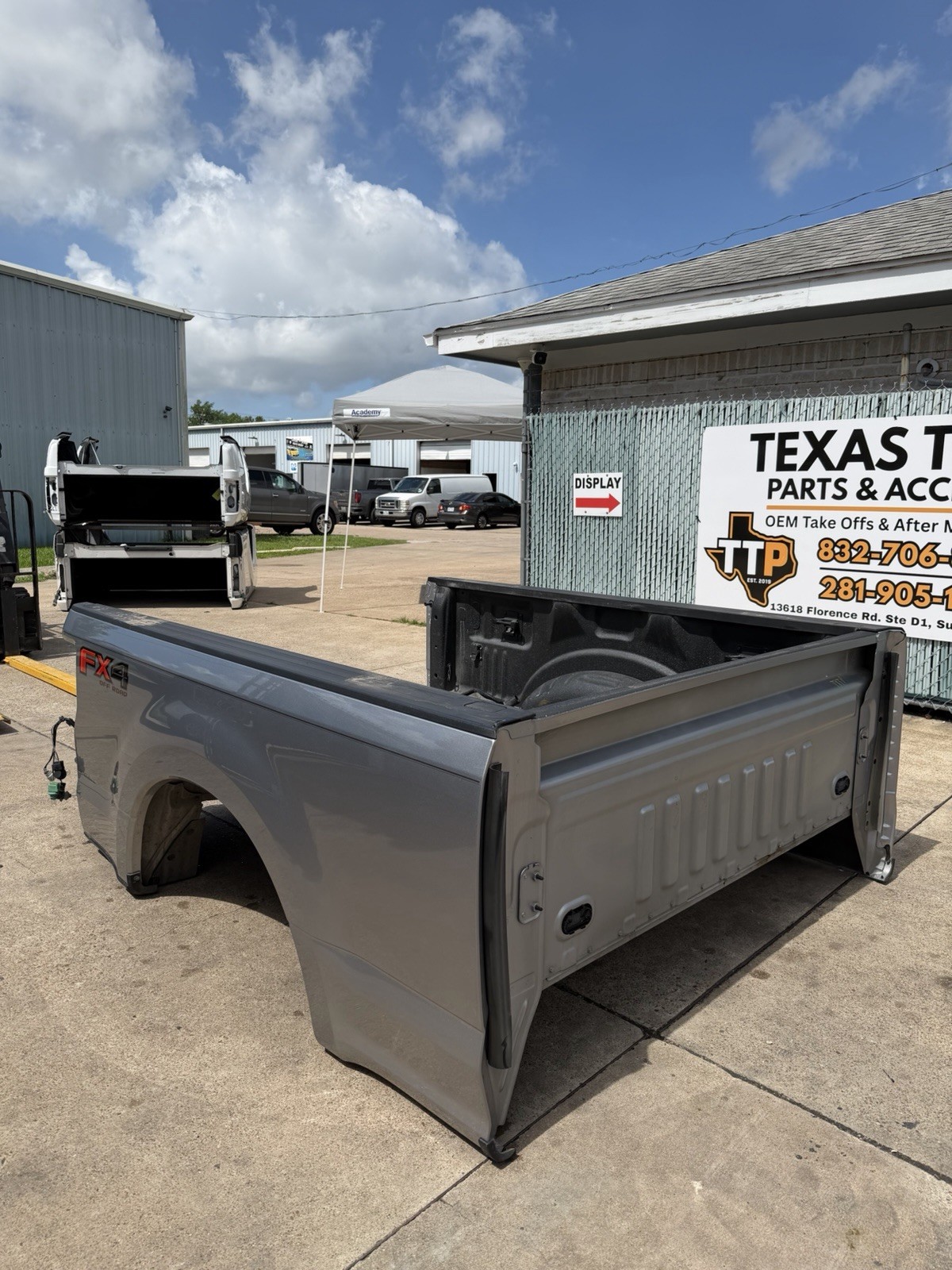 Ford F250 truck bed