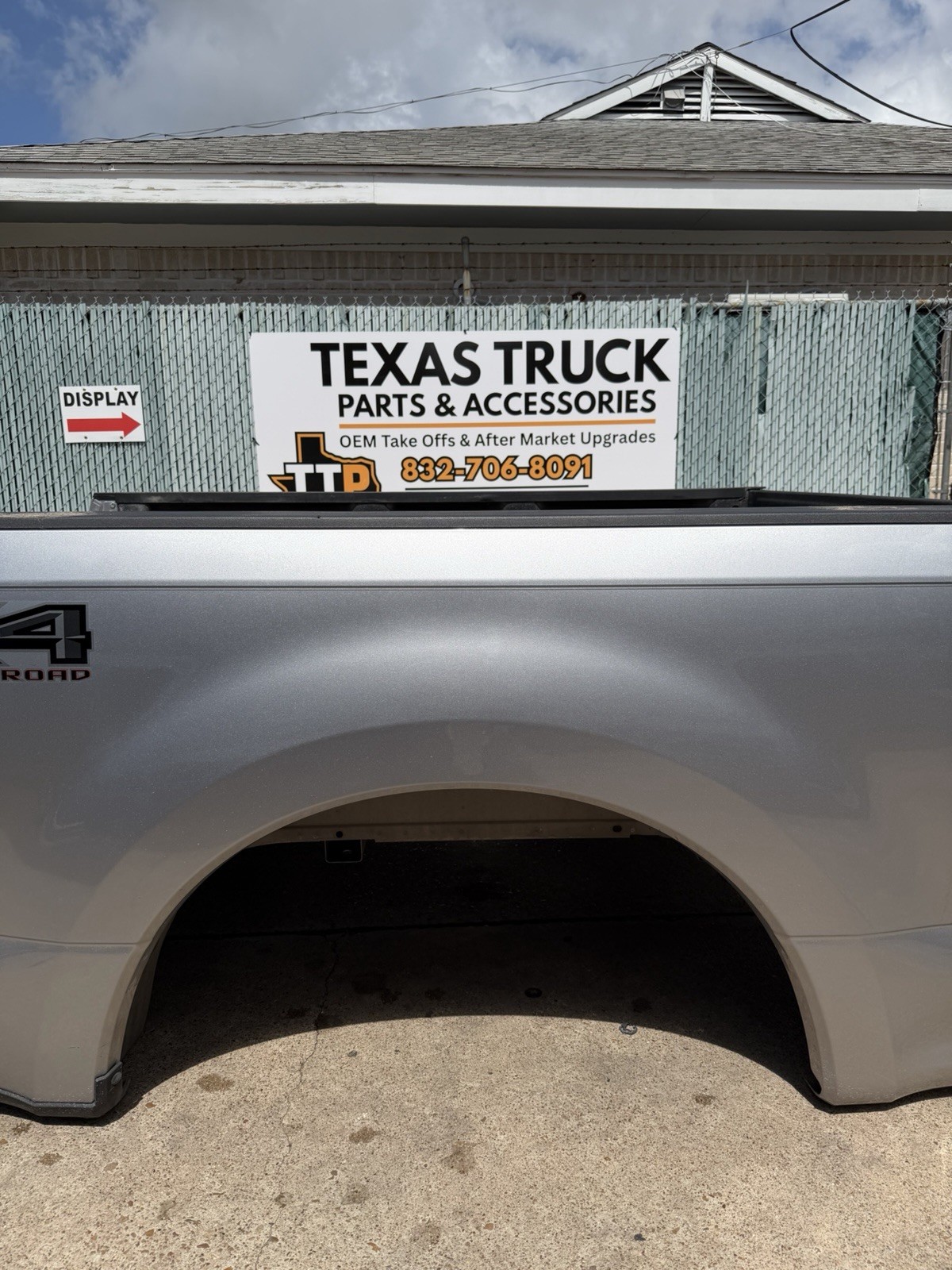 Ford F250 truck bed