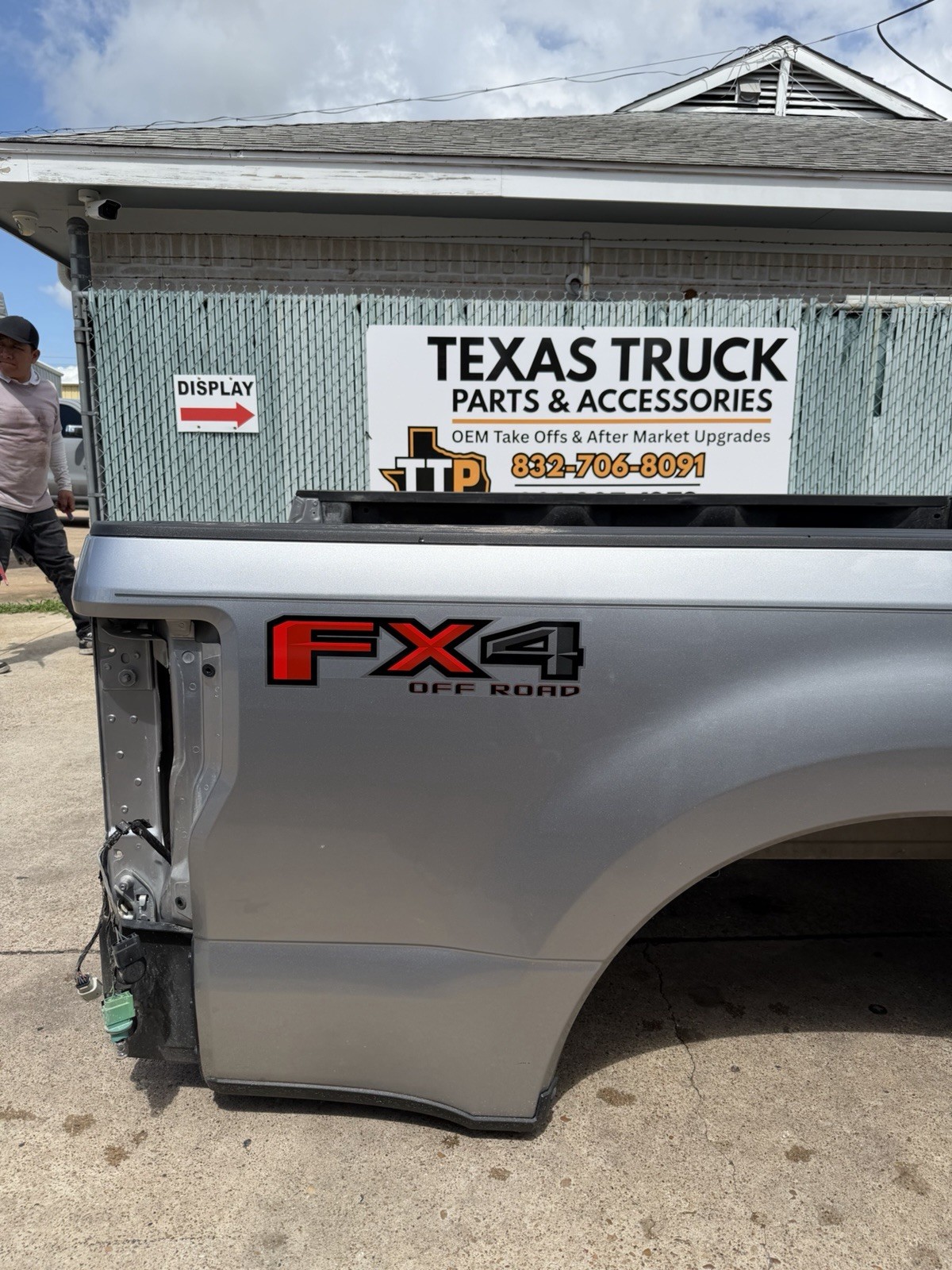 Ford F250 truck bed