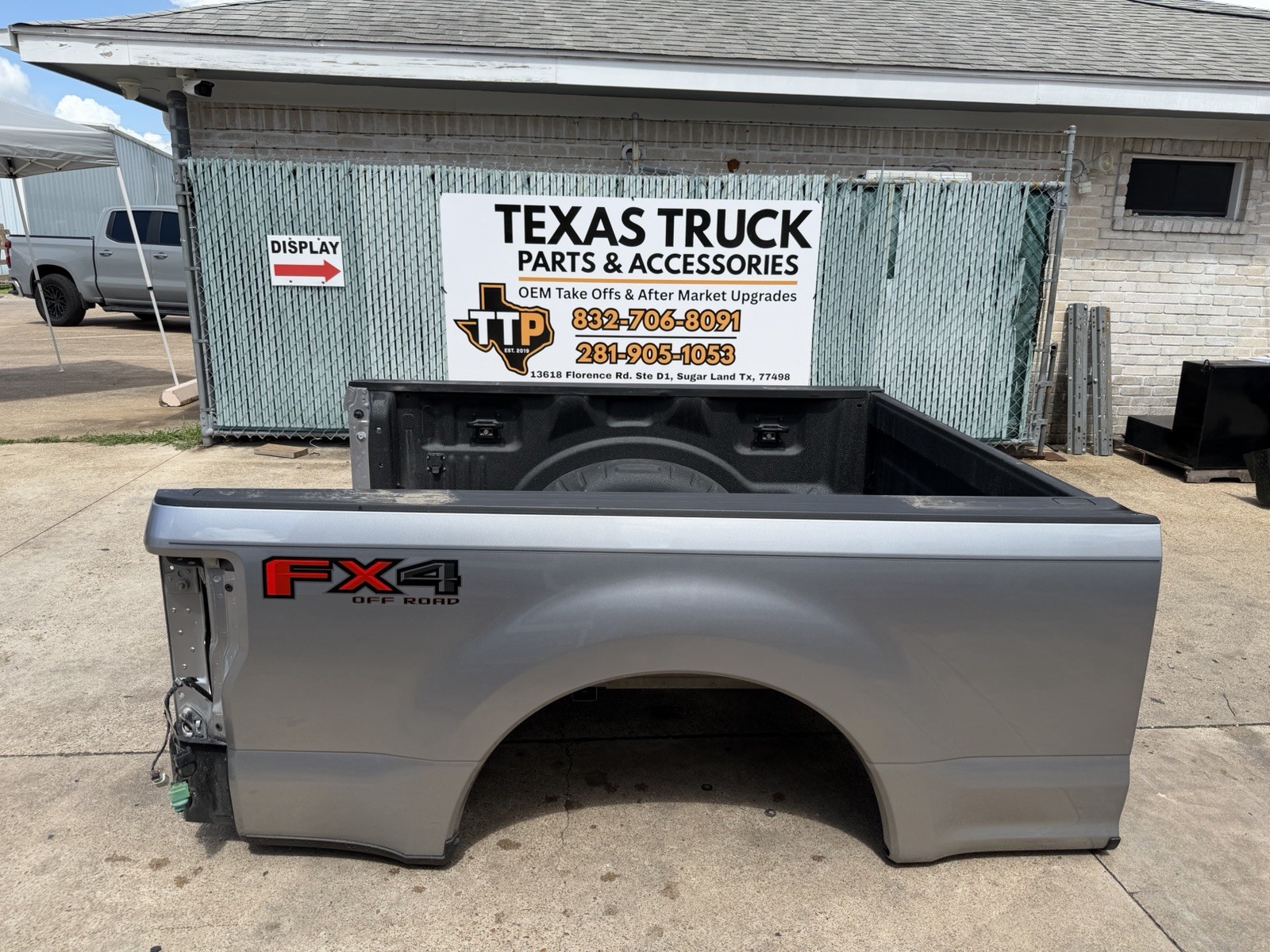 Ford F250 truck bed