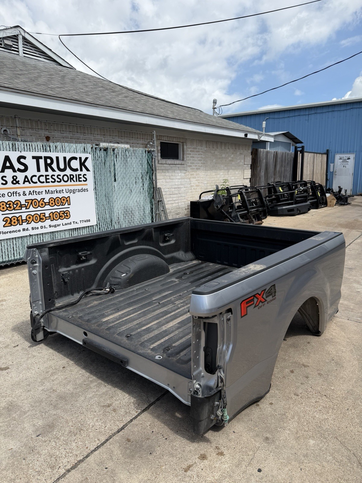 Ford F250 truck bed
