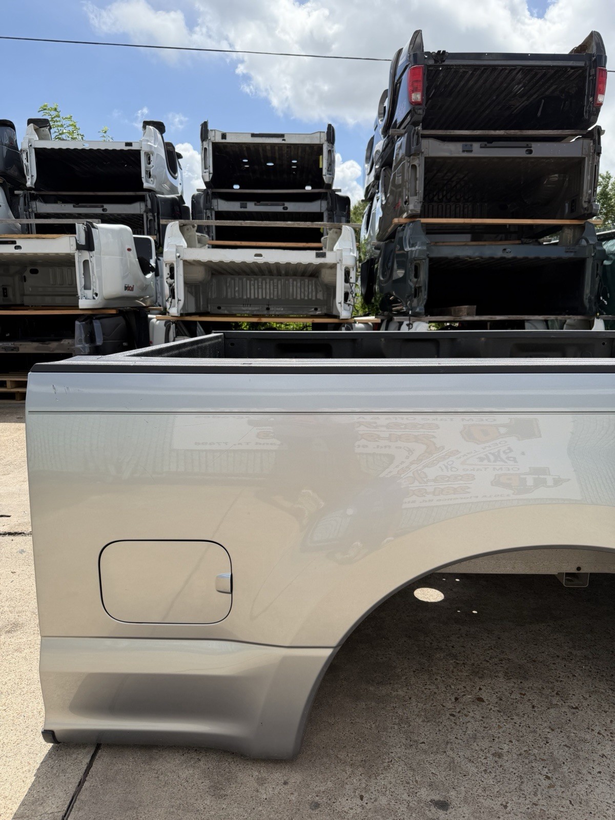 Ford F250 truck bed