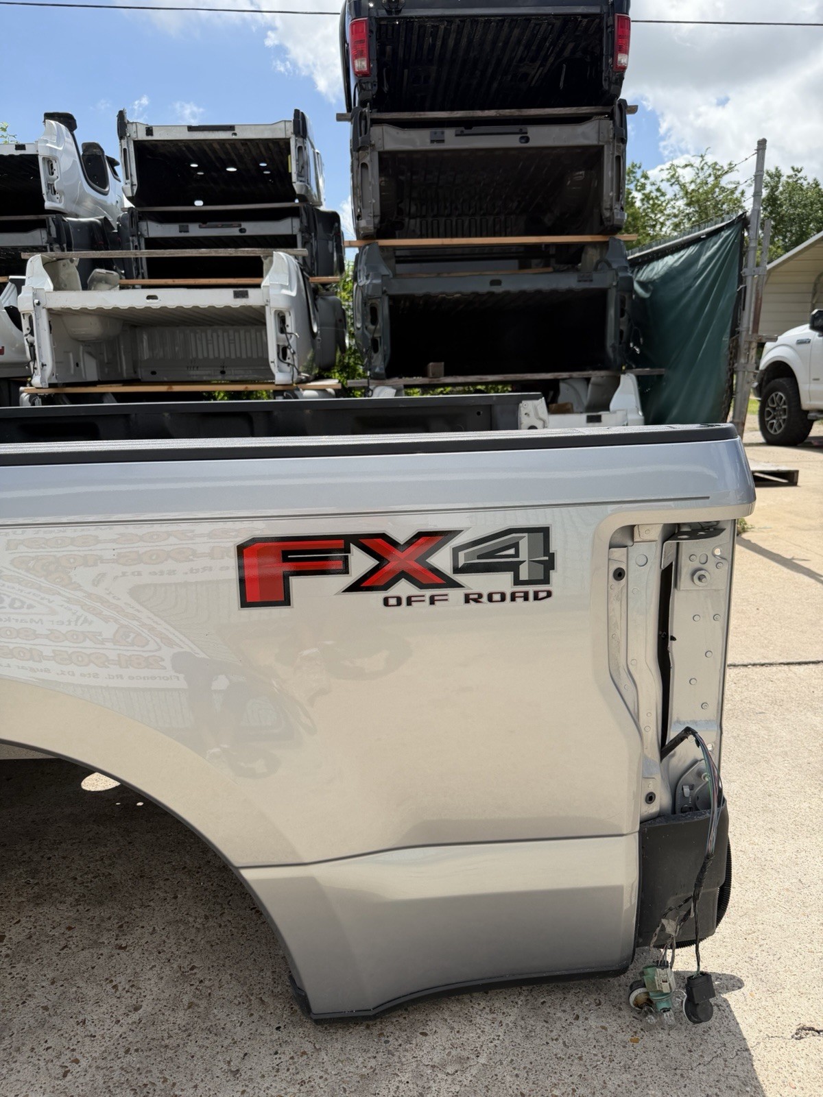 Ford F250 truck bed