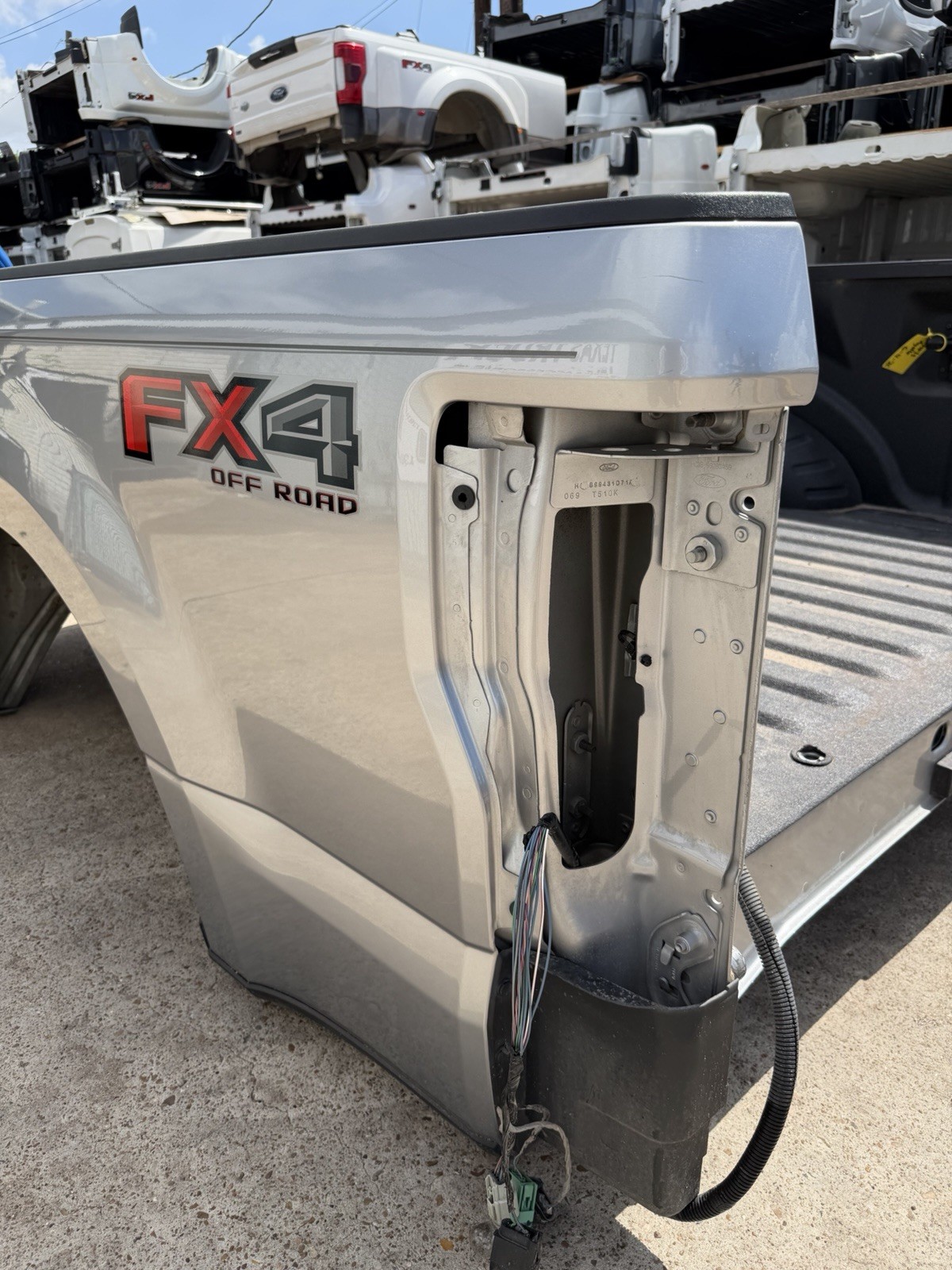 Ford F250 truck bed