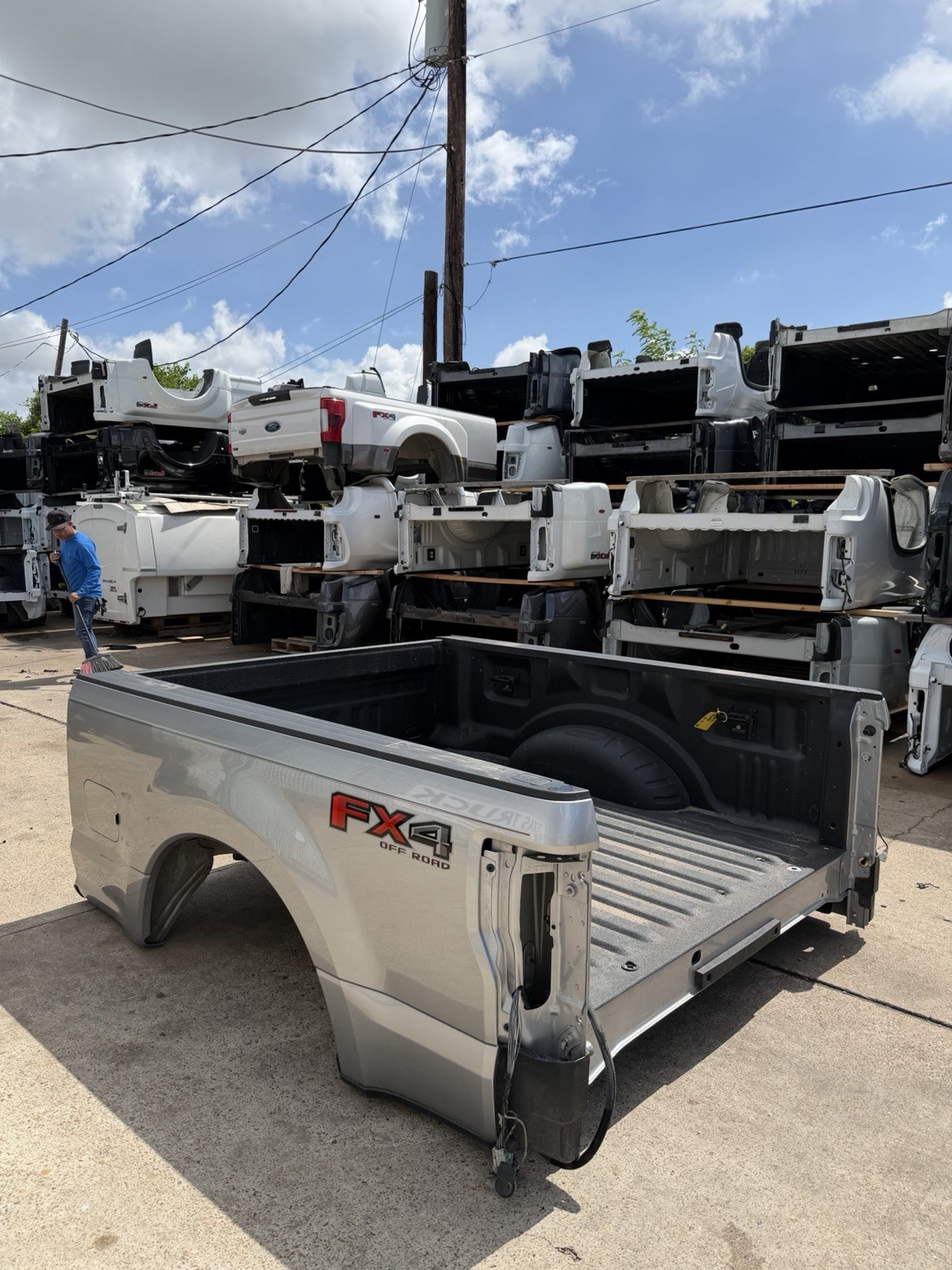 Ford F250 truck bed