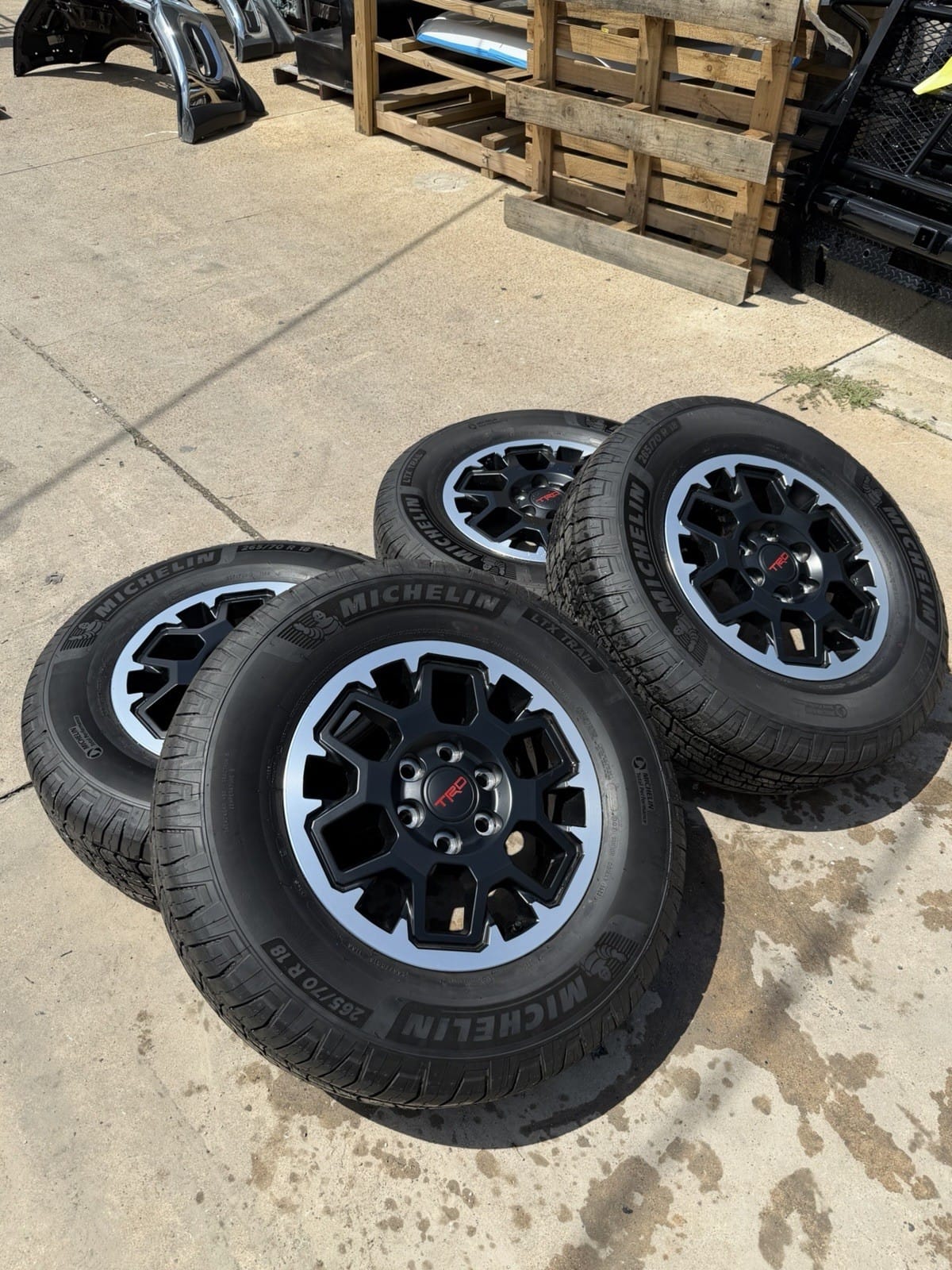 Toyota Tacoma TRD Pro 18" Off-Road OEM wheel and tire package