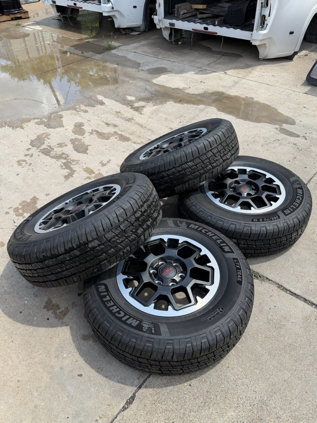 Toyota Tacoma TRD Pro 18" Off-Road OEM wheel and tire package