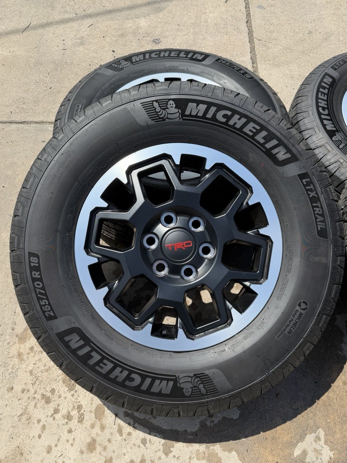 Toyota Tacoma TRD Pro 18" OEM wheels