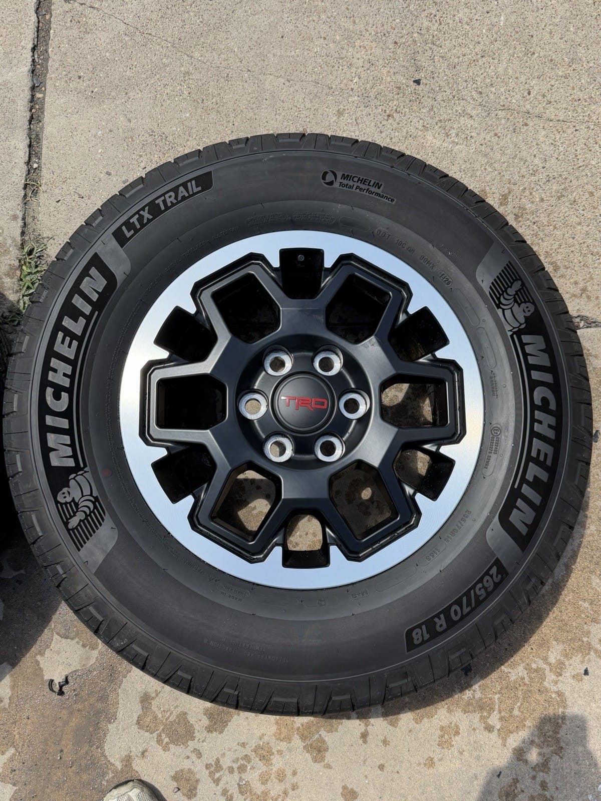 Toyota Tacoma TRD Pro 18" Off-Road OEM wheel and tire package