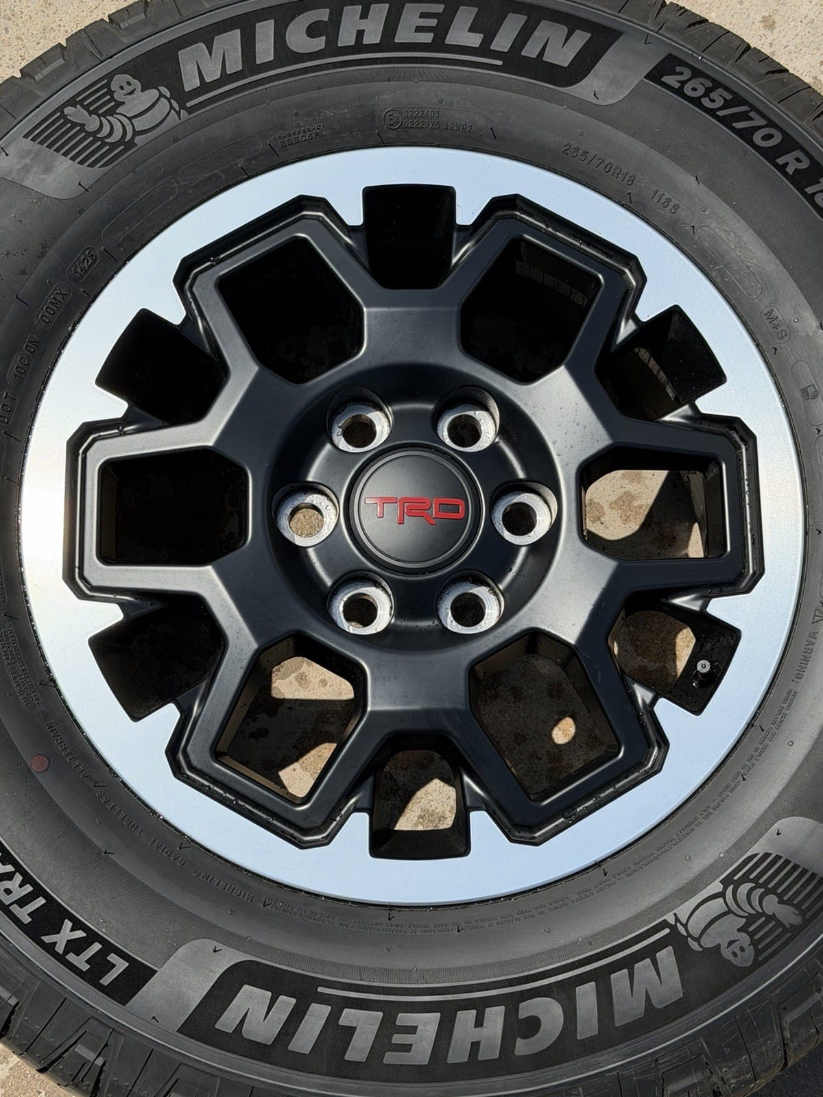 Toyota Tacoma TRD Pro 18" OEM wheels