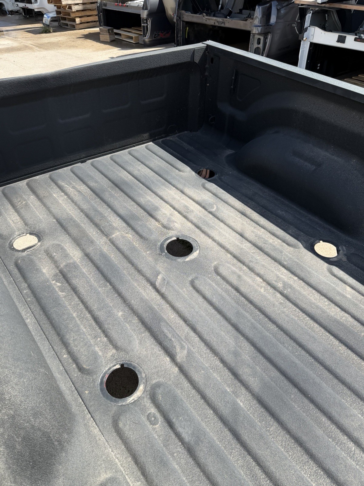 Velvet Red Ram 3500 Truck Bed