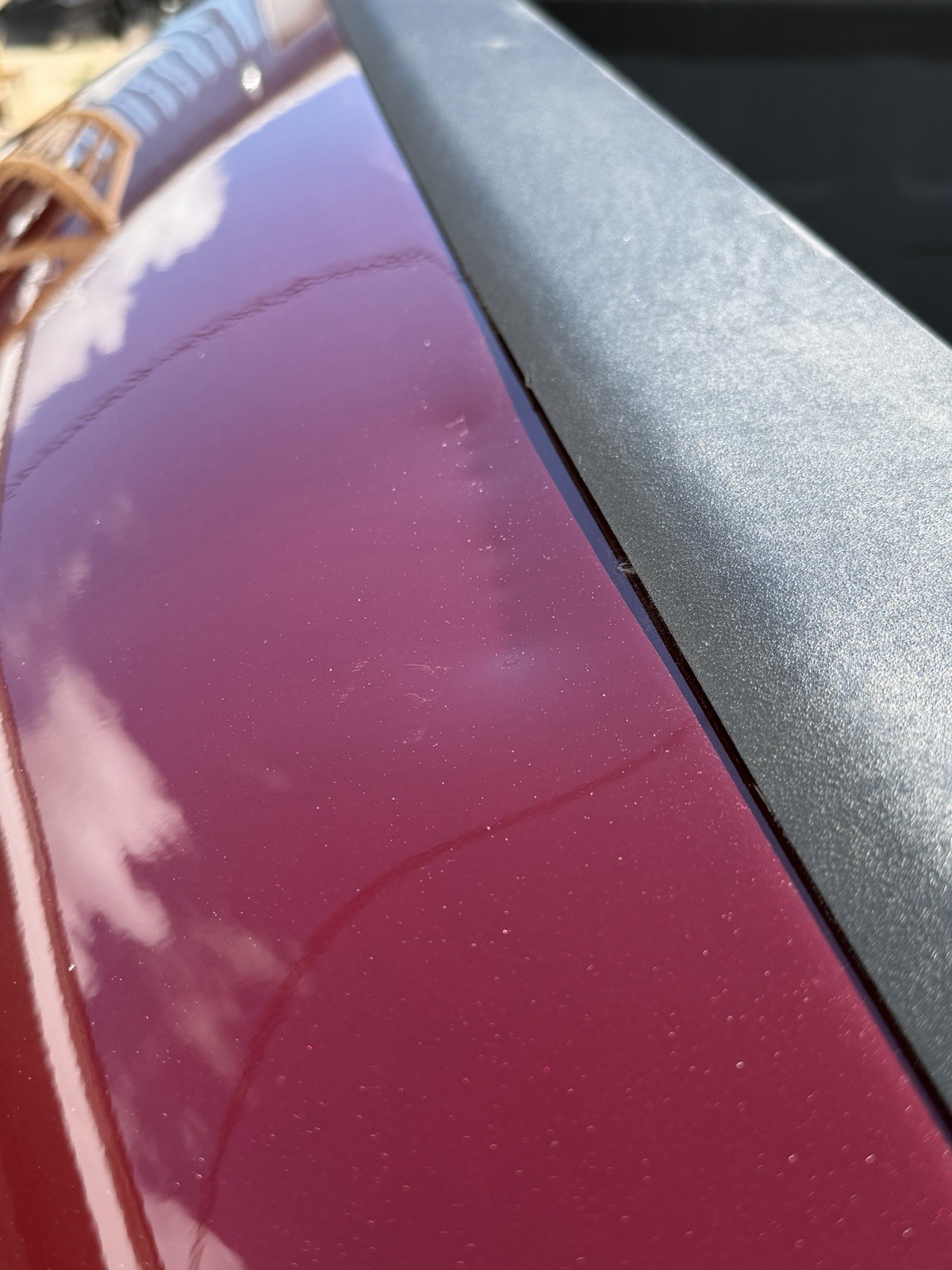 Velvet Red Ram 3500 Truck Bed