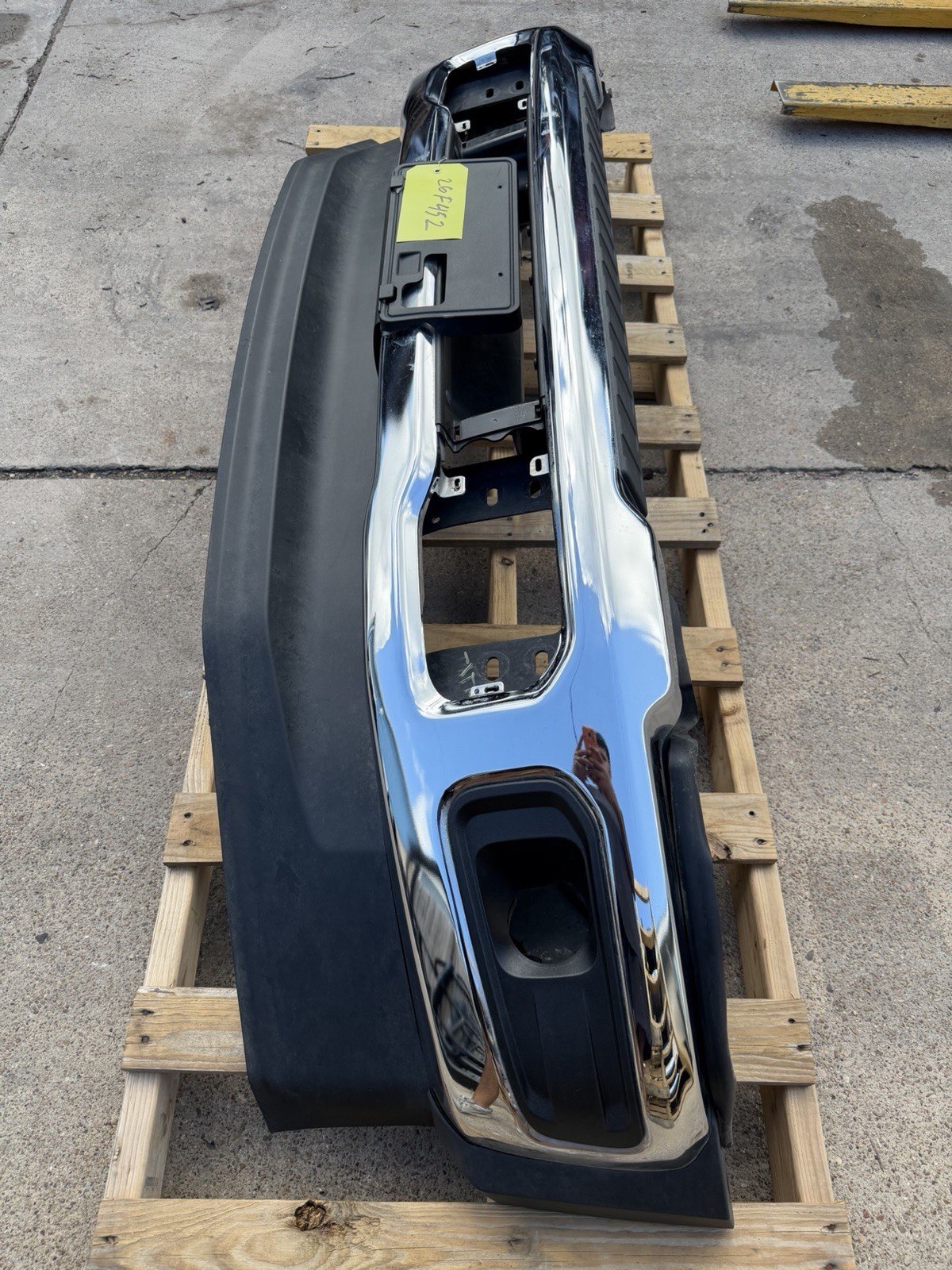 Chrome Ford F450/F550 Front Bumper
