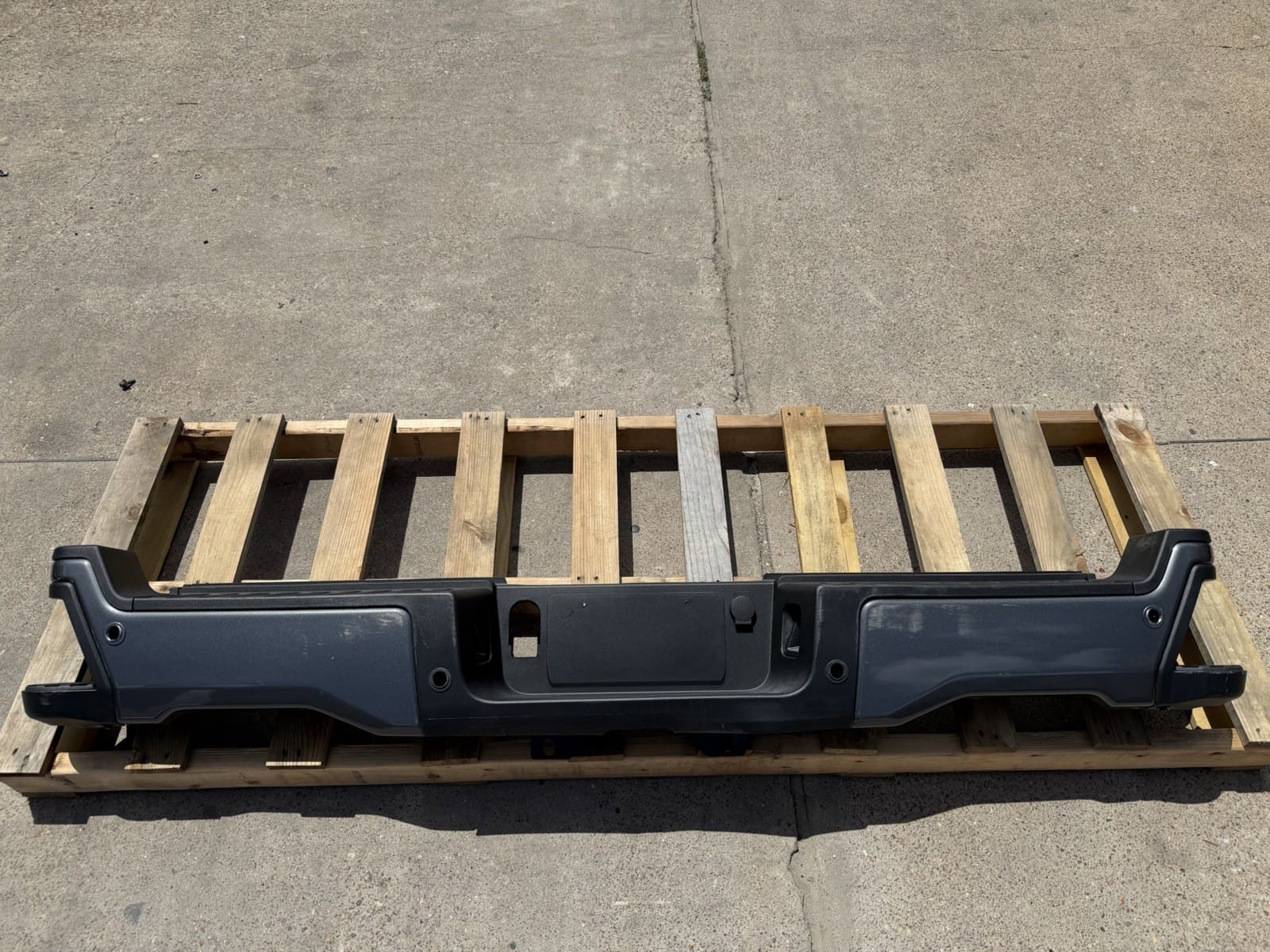 2023-2026 Ford F250/F350 Carbonized Grey Rear Bumper