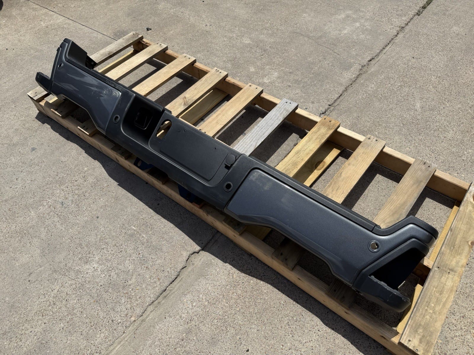 Carbonized Grey Ford F250/F350 Rear Bumper