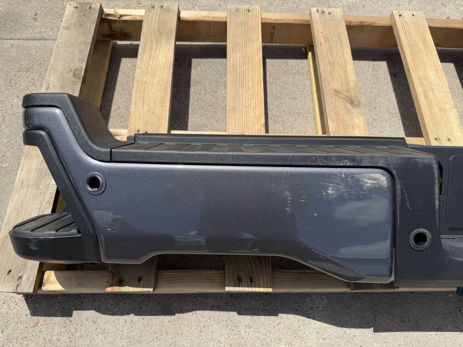 2023-2026 Ford F250/F350 Carbonized Grey Rear Bumper