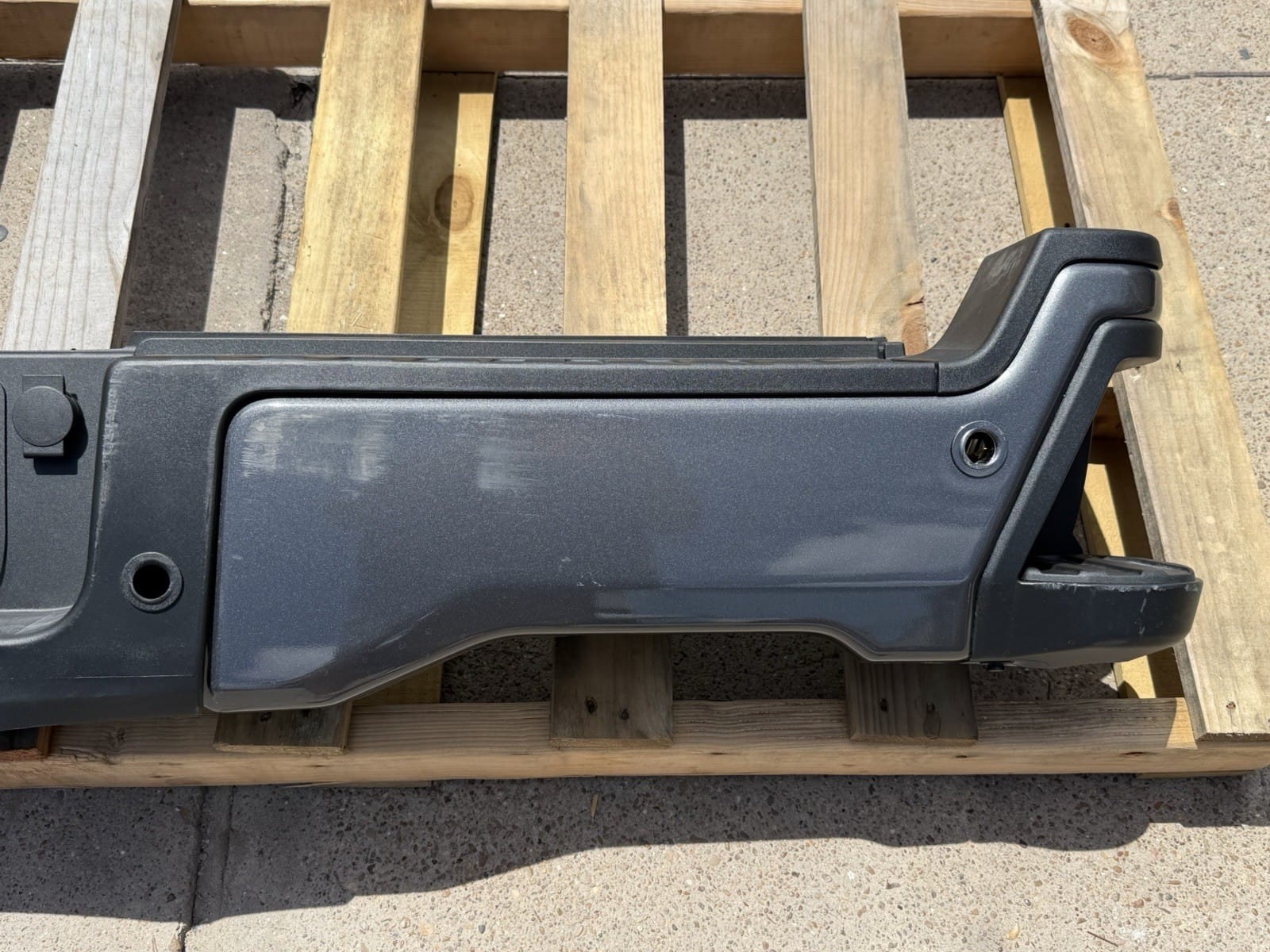 Carbonized Grey Ford F250/F350 Rear Bumper