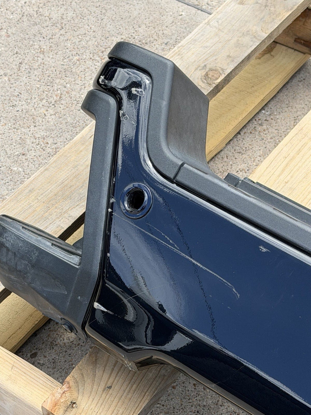 2023-2026 Ford F250/F350 Antimatter Blue Rear Bumper