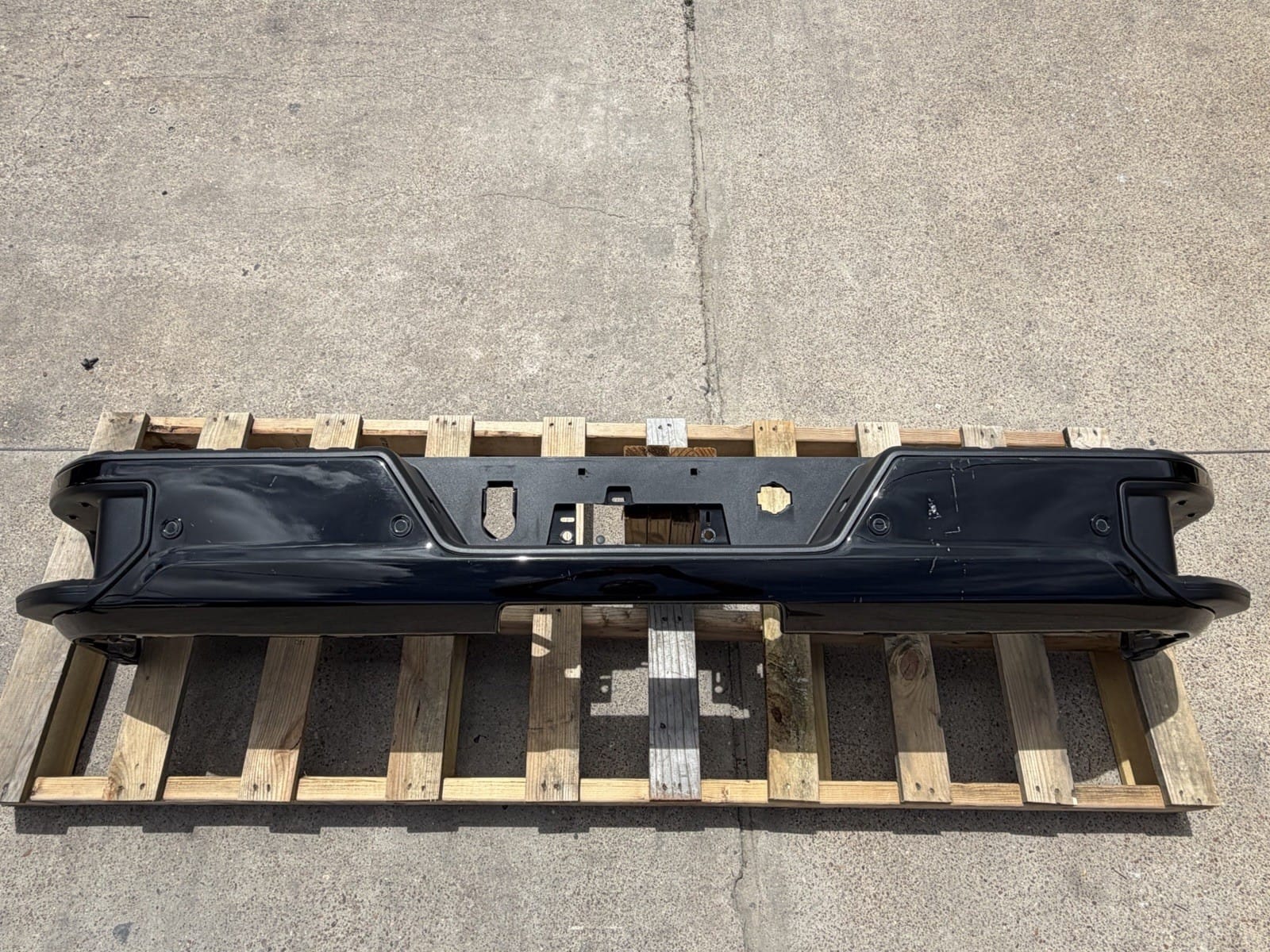 2020-2026 Chevy/GMC 2500/3500 Black Rear Bumper