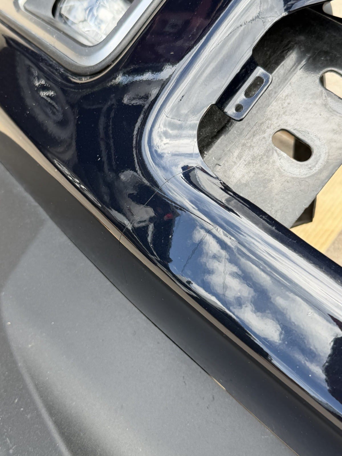 2023-2026 Ford F450/F550 Antimatter Blue Front Bumper