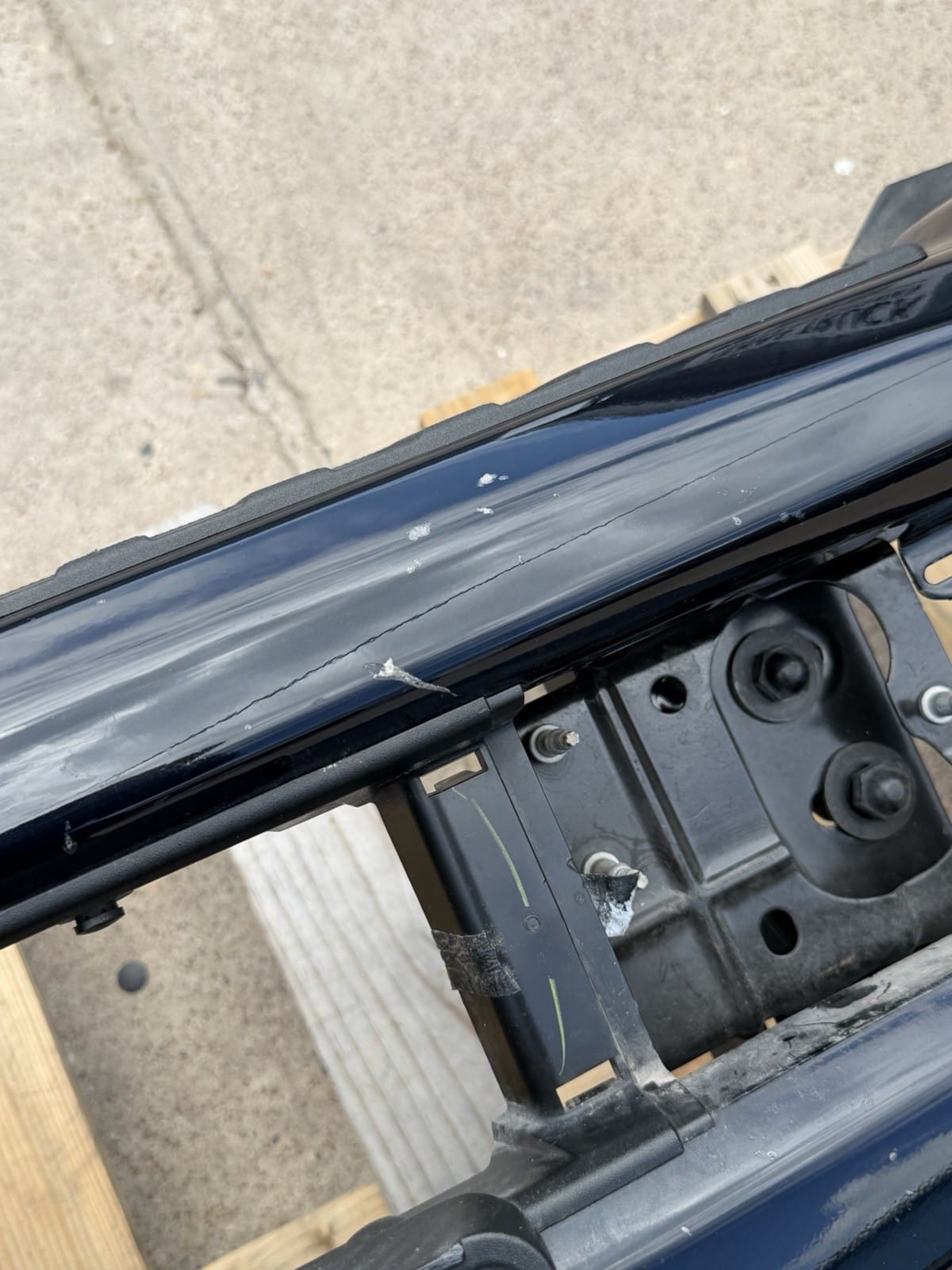 2023-2026 Ford F450/F550 Front Bumper — OEM take-off