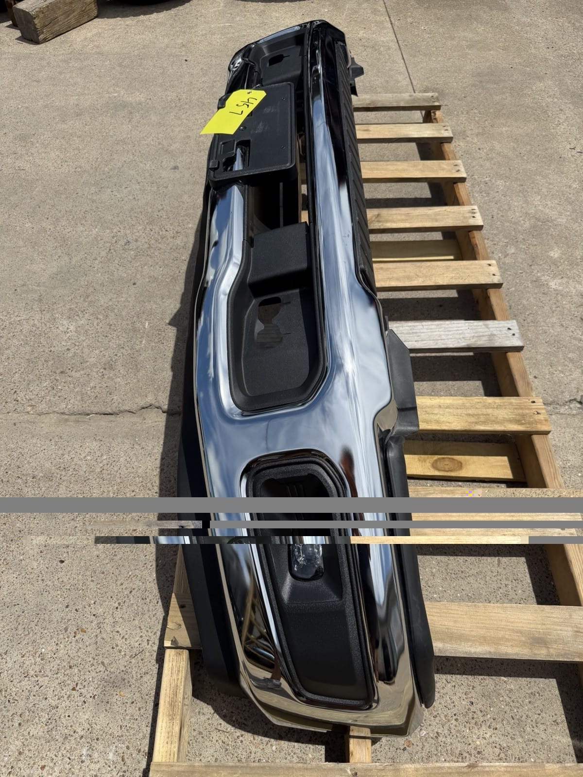 Chrome Ford F250/F350 Bumper