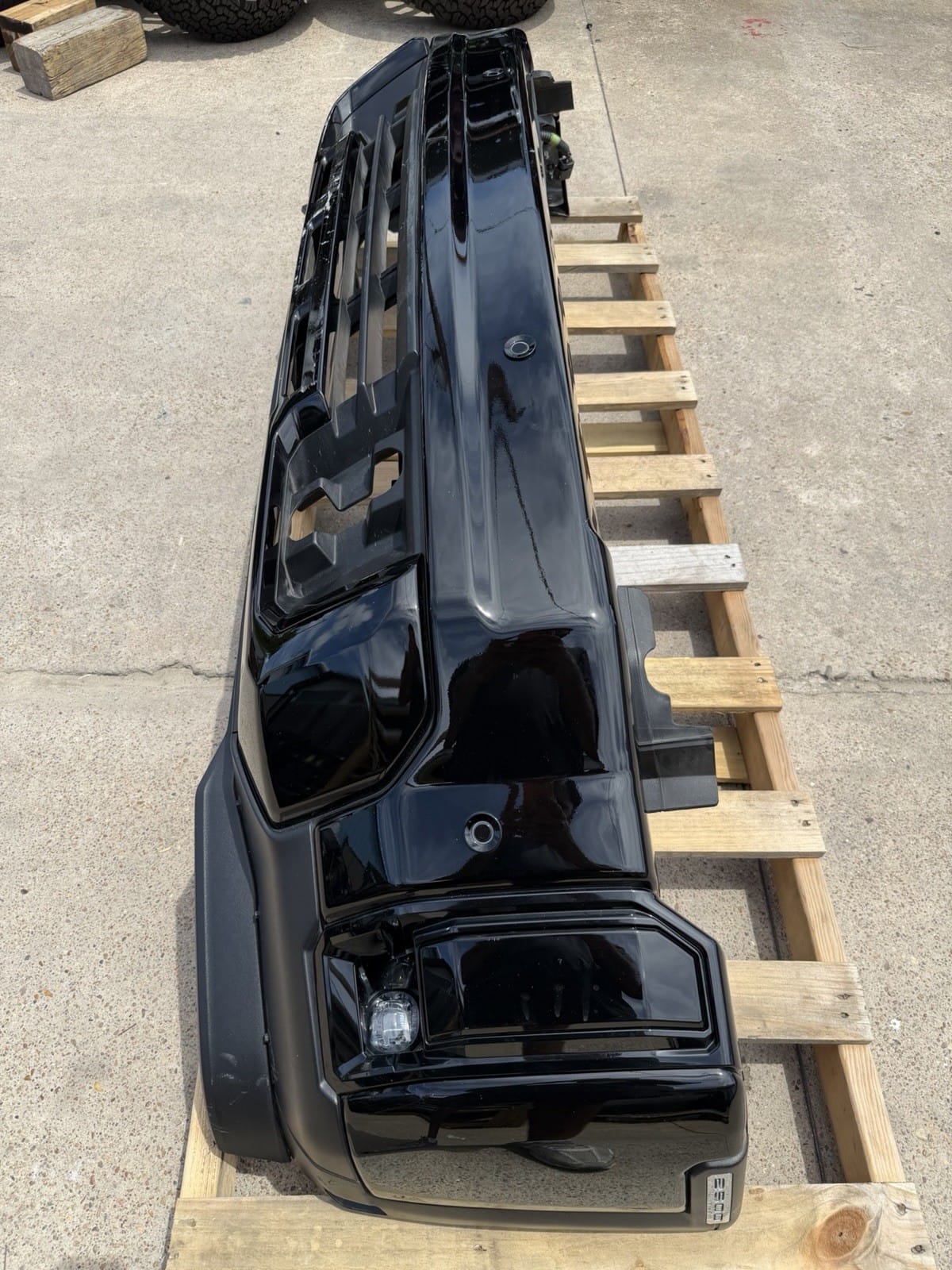 2024-2026 GMC 2500/3500 Black Front Bumper