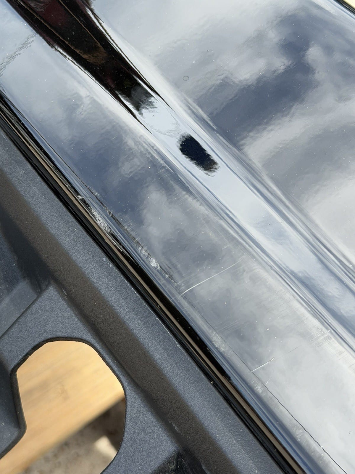 Black GMC 2500/3500 Front Bumper