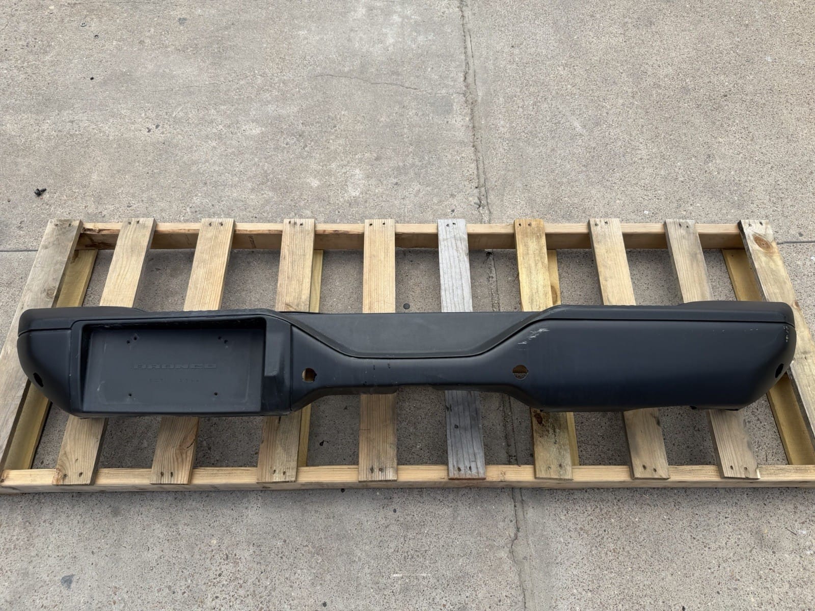2021-2026 Ford Bronco Rear Bumper