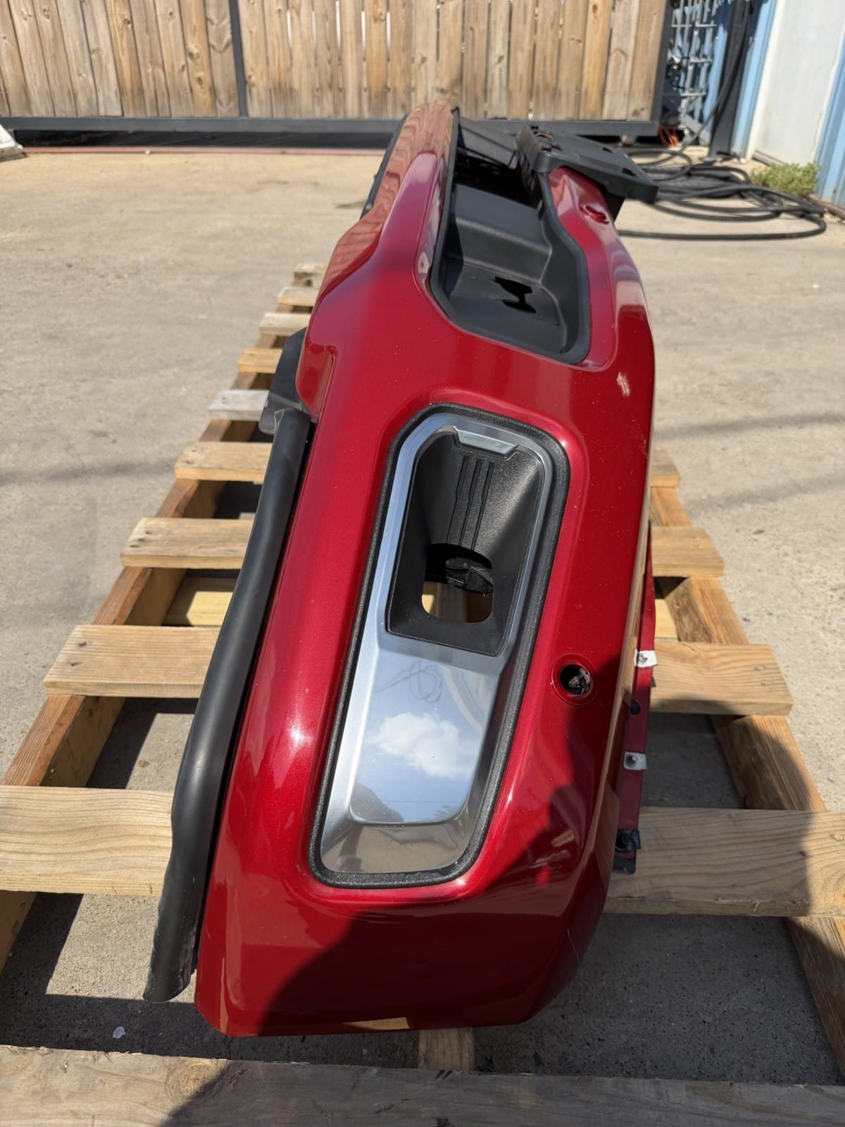 Red Ford F250/F350 Front Bumper